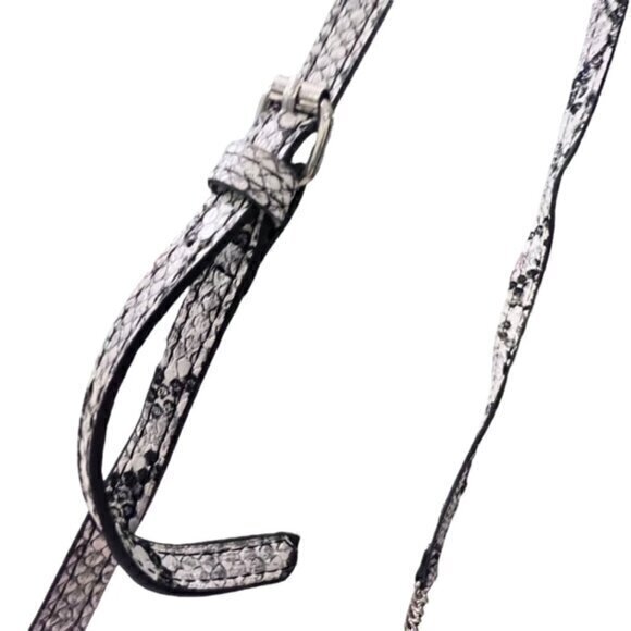 Steve‎ Madden Snake Print Crossbody Organizer Bag Faux Leather Designer Travel - Picture 16 of 16